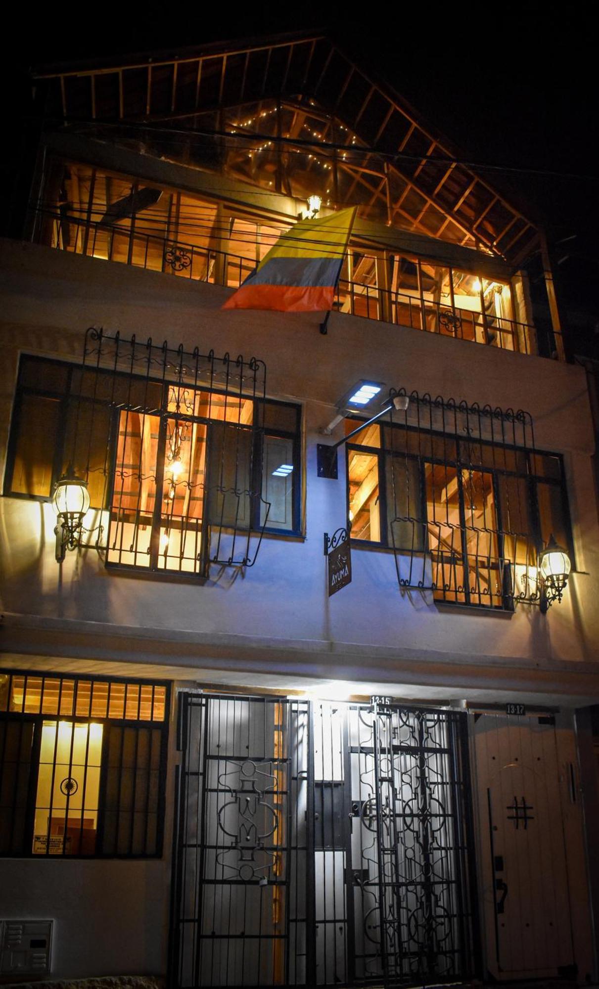 Amuya Hostel Chiquinquirá Eksteriør bilde